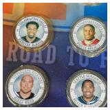 2005 NFL Superstars Medallian Collection Super Bowl XL