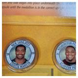 2005 NFL Superstars Medallian Collection Super Bowl XL