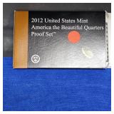 2012 Mint Proof Set  America the Beautiful Quarter Set