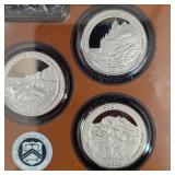 2012 Mint Proof Set  America the Beautiful Quarter Set