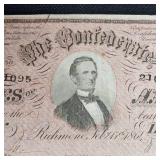 1861 Confederate $50 Note