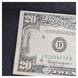 1950 D $20 FRN