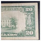 1934 $20 FRN