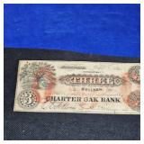 1962 $3 Obsolete Note Conneticut