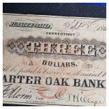 1962 $3 Obsolete Note Conneticut