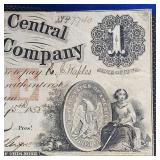 1858 $1 Obsolete Note, Iowa