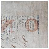 1858 $1 Obsolete Note, Iowa