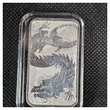 2023 Issue 70 year Anniversary, Elizabeth II, 1 oz Silver Ingot