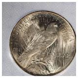1922 BU Peace $1  AACGS MS62