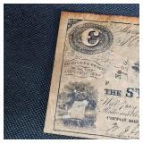 1864 $100 Confederate Alabama Large Note