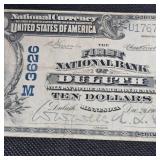 1902 $10 Duluth Large Note