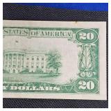 1929 $20 Sioux Falls, SD, Very Clean