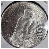 1924 Peace $1 UNC
