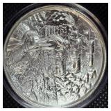 2oz Silver Round Pirate Siren