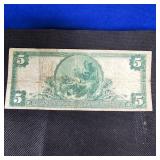 1902 $5 Minneapolis Large Note