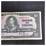 1937 $10 Bank of Canada Note