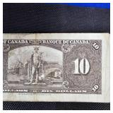 1937 $10 Bank of Canada Note