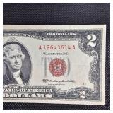1953 $2 Red Note