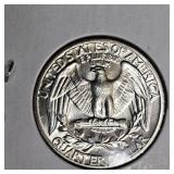 1964,64 BU Washington 25c