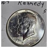 1964.64 Kennedys 50c BU, Nice