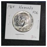1964.64 Kennedys 50c BU, Nice