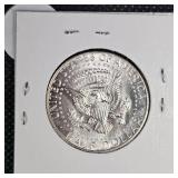 1963 Franklin XF, 1970 Kennedy 50c BU