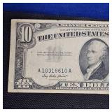 1953 $10 Silver Certificate