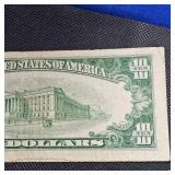 1953 $10 Silver Certificate