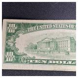 1953 $10 Silver Certificate