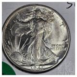 1941 Walking Liberty 50c BU