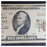 1929 $10 National St Paul Note