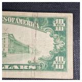 1929 $10 National St Paul Note