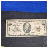 1929 $10 National Dover, DE  Note