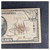 1929 $10 National Dover, DE  Note
