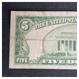 1929 $5 National Fargo, ND Note