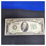 1934 A $10 Federal Reserve Note