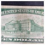 1934A $10 Silver Certificate Note