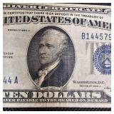 1934A $10 Silver Certificate Note