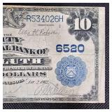 1902 $10 Duluth, MN Large Note