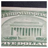 1953 $5 Silver Certificate AU