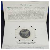 1991 Crown Cat, Norwegian Forest Cat, 1 oz Silver