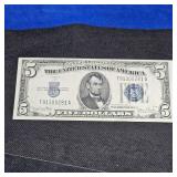 1934 D  $5 UNC Silver Certificate