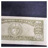 1950 1000(UNC), 1958-5-20-50 Peso Cuban