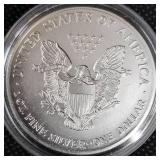 2003 Silver Eagle 24kt Guilded