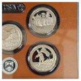 2008 Sacagewa Gold $1 Vault Verified and 2016 Mint America 25c Proof Set