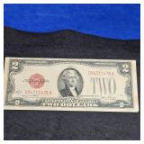 1928 G $2 Red Seal Note