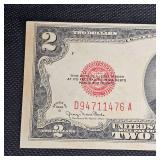 1928 G $2 Red Seal Note