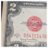 1928 G $2 Red Seal Note