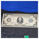 1914 $10 FRN Large Note