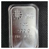 1 oz Egyptian Goddesses Royal Mint Ingot